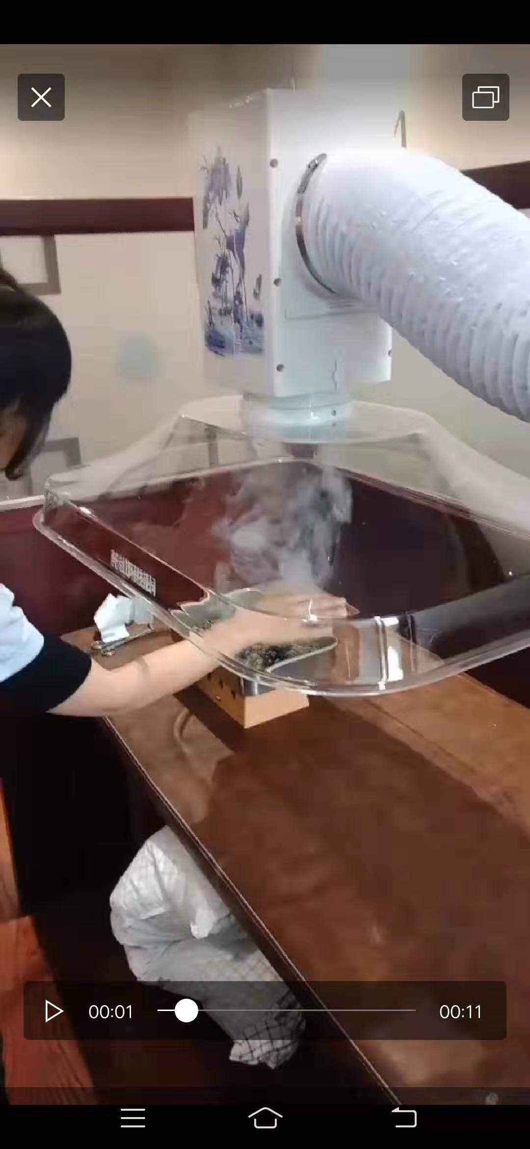 杭州中醫(yī)院(華仔)艾灸排煙系統(tǒng)