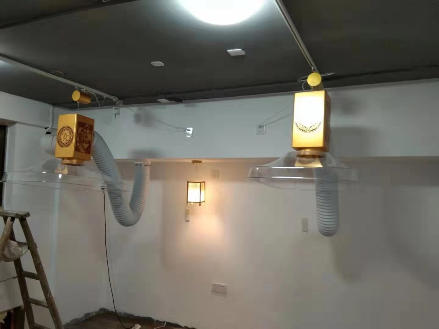 浙江艾灸會所(華仔)艾灸排煙系統(tǒng)安裝
