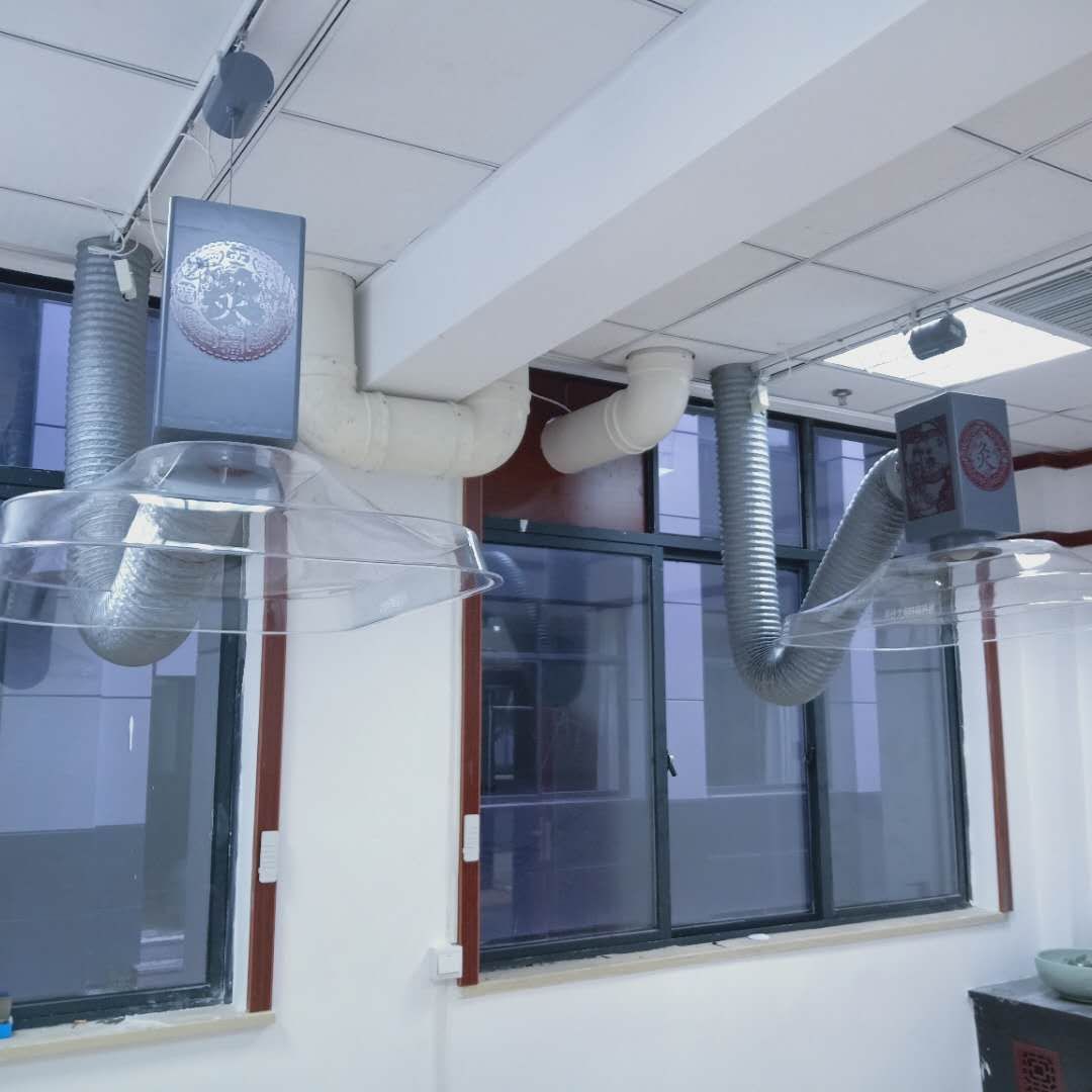 浙江醫(yī)院(華仔)專業(yè)艾灸排煙設備安裝完工