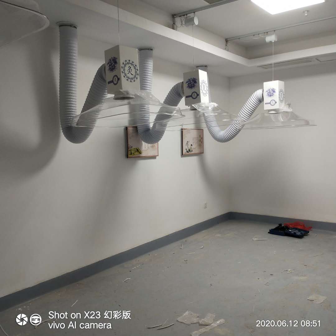 四川中醫(yī)院(華仔)專業(yè)艾灸排煙系統(tǒng)安裝