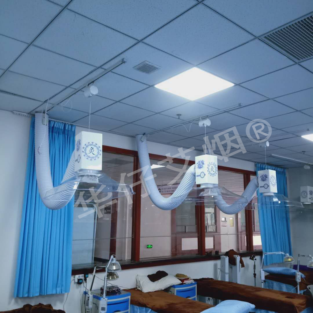 杭州醫(yī)館(華仔)專(zhuān)業(yè)艾灸排煙系統(tǒng)安裝完工